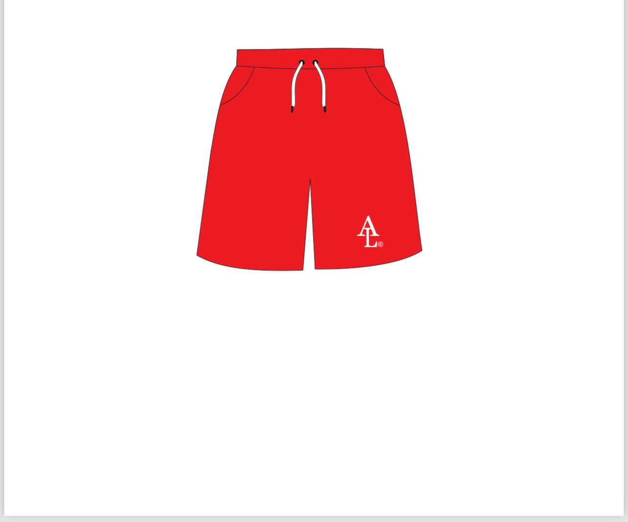 Artiz Lee Logo Fleece Shorts