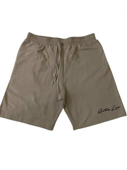 Signature Logo Faded Fleece Shorts