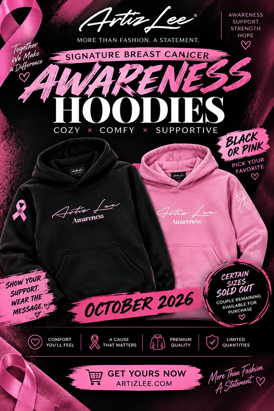 Breast Cancer Signature Hoodies (PREORDER)