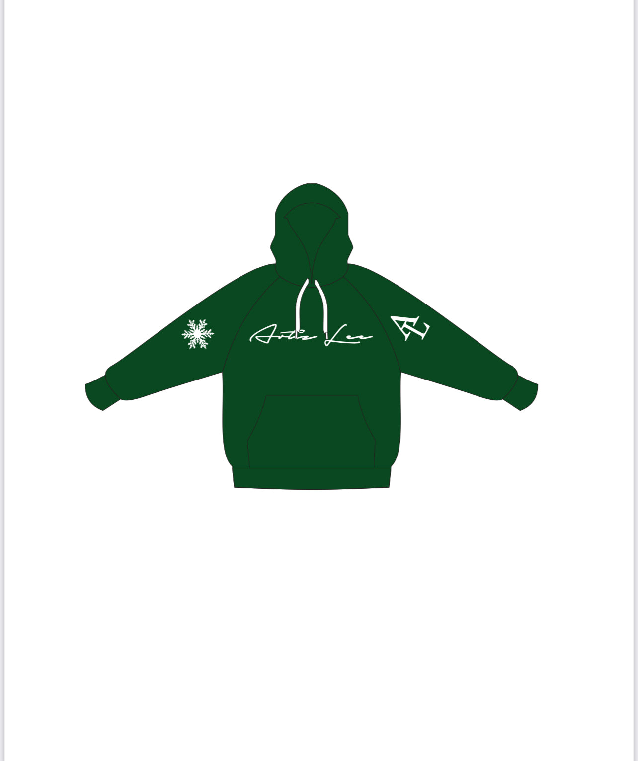 Artiz Lee Signature Fleece Pullover Hoodie