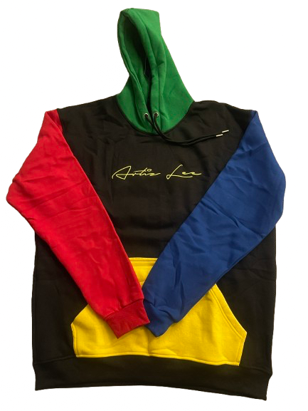 Freegame x Artiz Lee Colorblock Hoodie Set