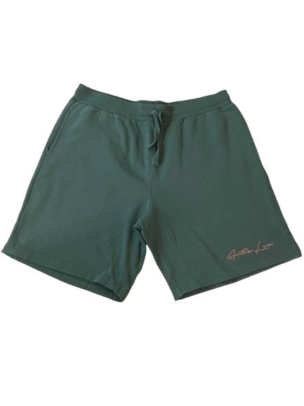 Signature Logo Faded Fleece Shorts