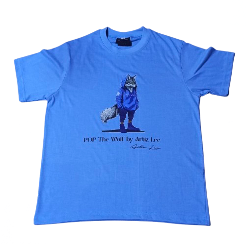 Pop The Wolf Jersey T-Shirt