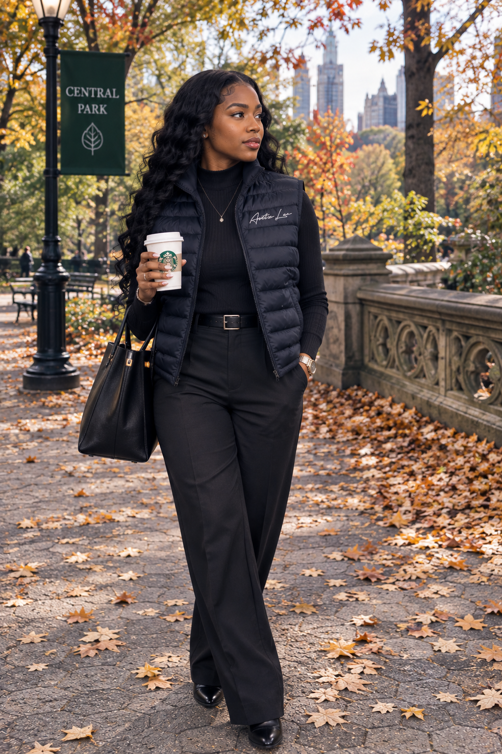 Signature Lightweight Puffer Vests (BLACK PREORDER)