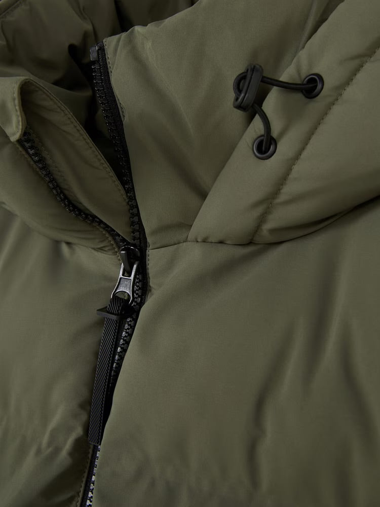 Signature Hooded Puffer Vests