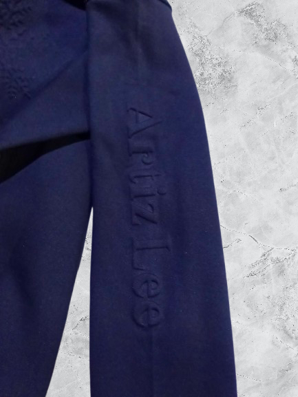 Embossed Winter Logo Hoodie